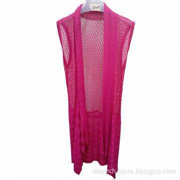 Cotton shawls with mesh stitching, available in various sizes, styles, colors and fabric